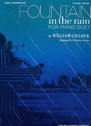 Fountain in the Rain  for piano 4 hands