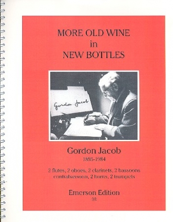 More old Wine in new Bottles for 13 wind instruments score and parts