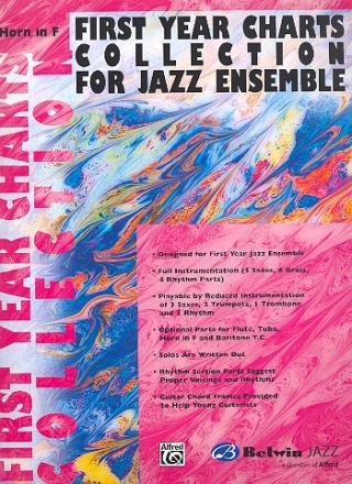 First Year Charts Collection: for jazz ensemble horn in F