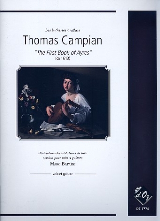The first Book of Ayres for voice and guitar score