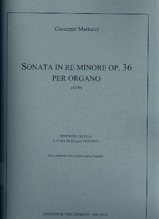 Sonate d-Moll op.36 fr Orgel