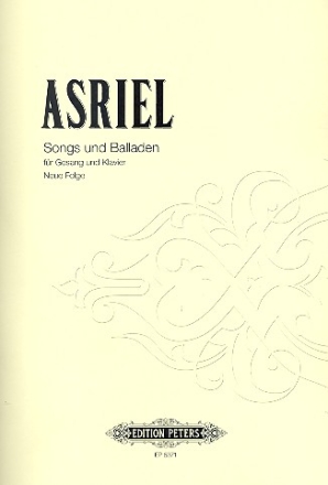 Songs und Balladen Band 2 fr Gesang und Klavier Partitur