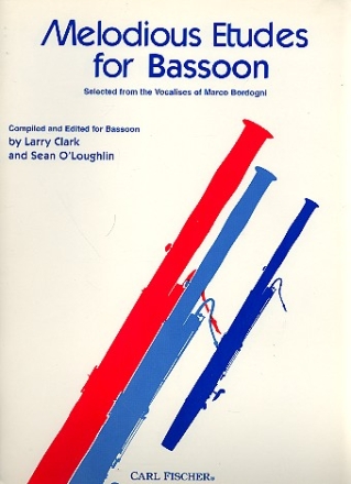 Melodious Etudes for bassoon