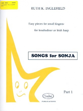 Songs for Sonja vol.1 for troubadour harp (Irish harp)