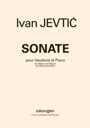 Sonate fr Oboe und Klavier Klavier