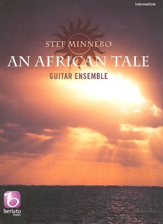 An African Tale for guitar ensemble and percussion score and parts