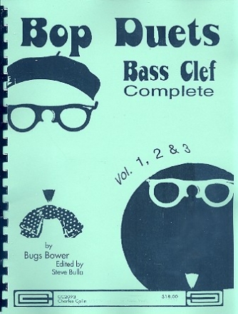 Bop Duets vols.1-3 complete  for instruments in bass clef