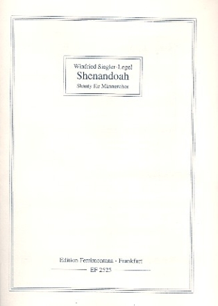 Shenandoah fr Mnnerchor a cappella (en) Chorpartitur