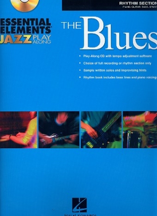 Essential Elements - The Blues (+CD): for jazz ensemble rhythm section (piano/guitar/bass/drums)