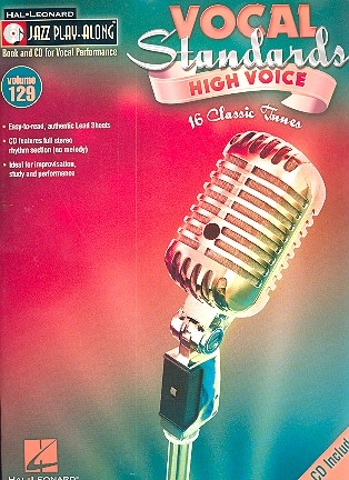 Vocal Standards (+CD)  for high voice
