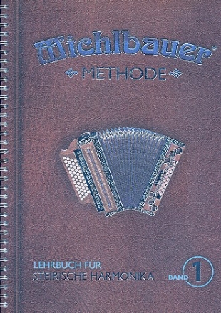 Lehrbuch Band 1 (+CD) fr Steirische Handharmonika in Griffschrift