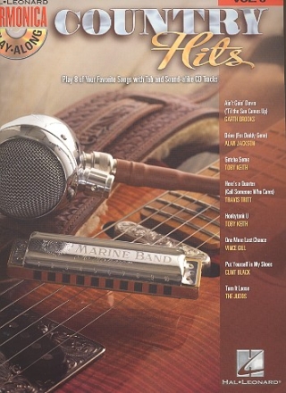 Country Hits (+CD): for diatonic harmonica harmonica playalong vol.6