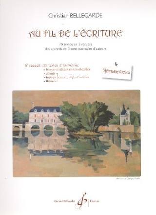 Au fil de l'�criture vol.3 r�alisations