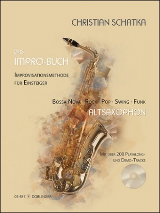 Das Impro-Buch (+CD): fr Altsaxophon