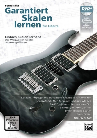 Garantiert Skalen lernen (+DVD) fr Gitarre/Tabulatur