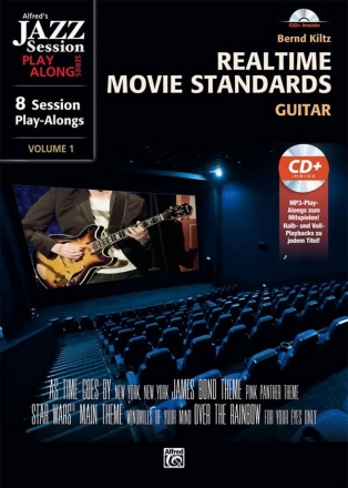 Realtime Movie Standards vol.1 (+MP3-CD): for guitar/tab