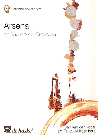 Arsenal for saxophone orchestra score and parts