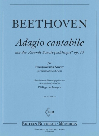 Adagio cantabile fr Violoncello und Klavier