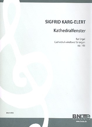 Kathedralfenster op.106 fr Orgel Reprint