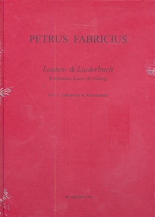 Lauten- und Liederbuch Band 1 und 2 Faksimile