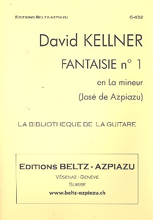 Fantaisie la mineur no.1 pour guitare