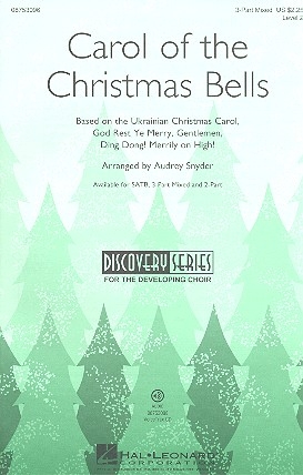 Carol of the Christmas Bells for mixed chorus (SAM) and piano (Glockenspiel ad lib) score