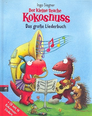 Der kleine Drache Kokosnuss (+CD) Liederbuch