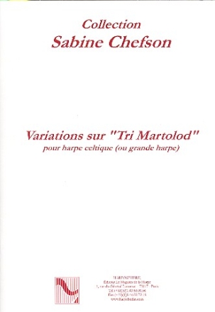 Variations sur Tri martolod pour harpe celtique (grand harpe)