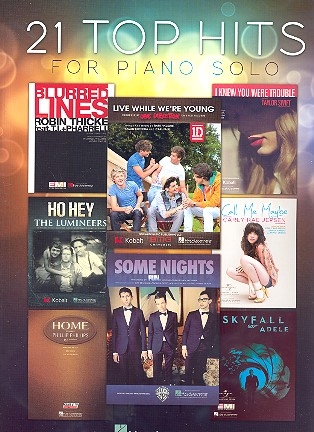 21 Top Hits: for piano solo