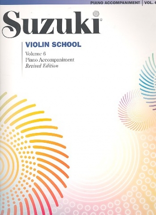Suzuki Violin School vol.6 piano accompaniment revised edition 213