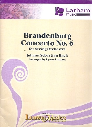 Brandenburg Concerto no.6 BWV1051 for 6 cellos score and parts