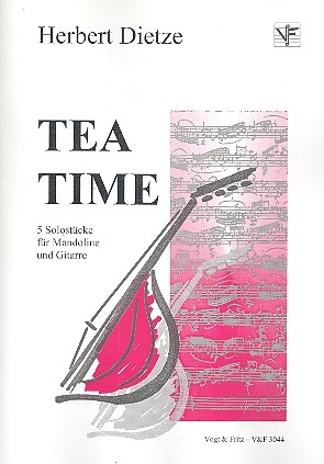 Tea Time fr Manoldine und Gitarre Partitur und Stimme