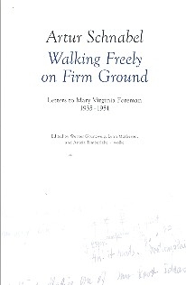 Walking freely on firm Ground Letters to Mary Virigina Foreman 1935-1951