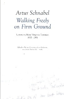 Walking freely on firm Ground Letters to Mary Virigina Foreman 1935-1951