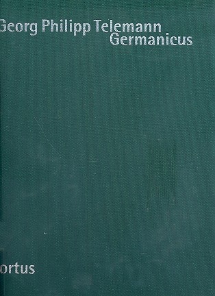 Germanicus  Partitur,  gebunden
