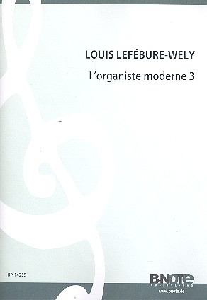 L'organiste moderne vol.3 pour orgue Reprint