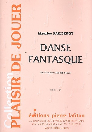 Danse fantasque pour saxophone alto et piano