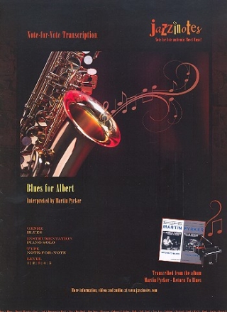 Blues for Albert: for piano