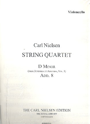 String Quartet in d Minor add.8  parts,  archive copy
