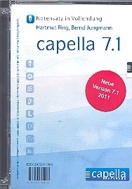 capella 7.1 - Notensatz in Vollendung  Software (Win7, Win8.1, Win10)