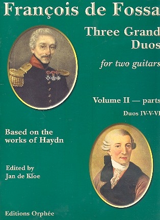 3 Grands Duos vol.2 (nos.4-6) for 2 guitars parts