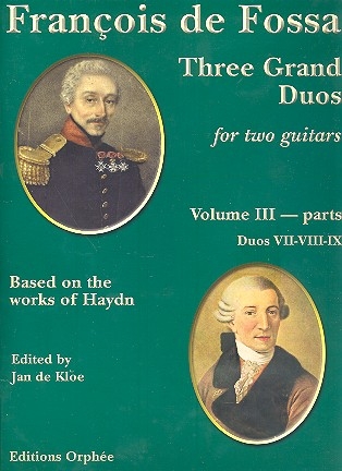 3 Grands Duos vol.3 (nos.7-9) for 2 guitars parts