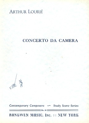 Concerto da camera for violin solo and string orchestra or ensemble score