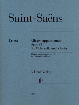 Allegro appassionato op.43 fr Violoncello und Klavier