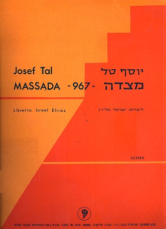 Massada 967 for soloists, chorus and electronic music score