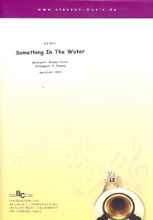 Something in the Water: fr Big Band Partitur und Stimmen