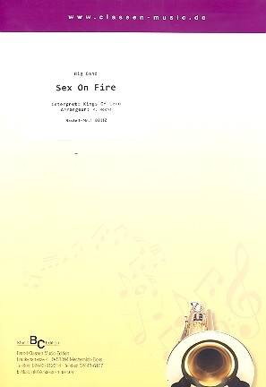 Sex on Fire: fr Big Band Partitur und Stimmen