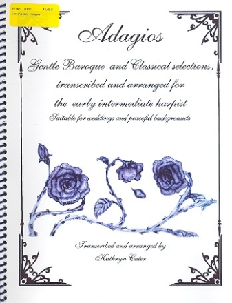 Adagios , Baroque and Classical Collection for harp