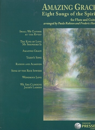 Amazing Grace for flute and guitar score