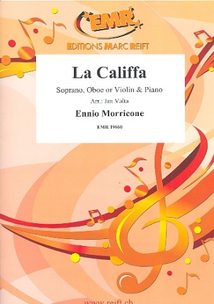 La Califfa for soprano, oboe (violin) and piano parts